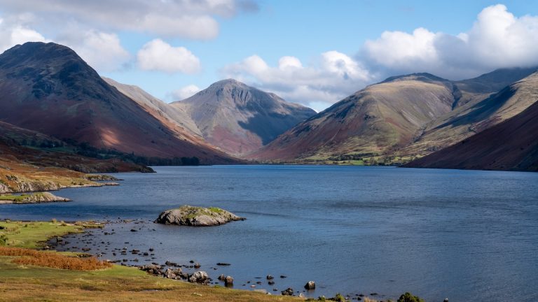 The mountains and lakes of England's Lake District