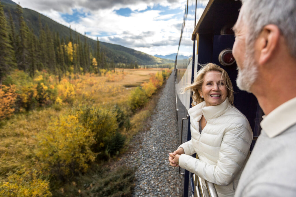 Rocky Mountaineer in the fall