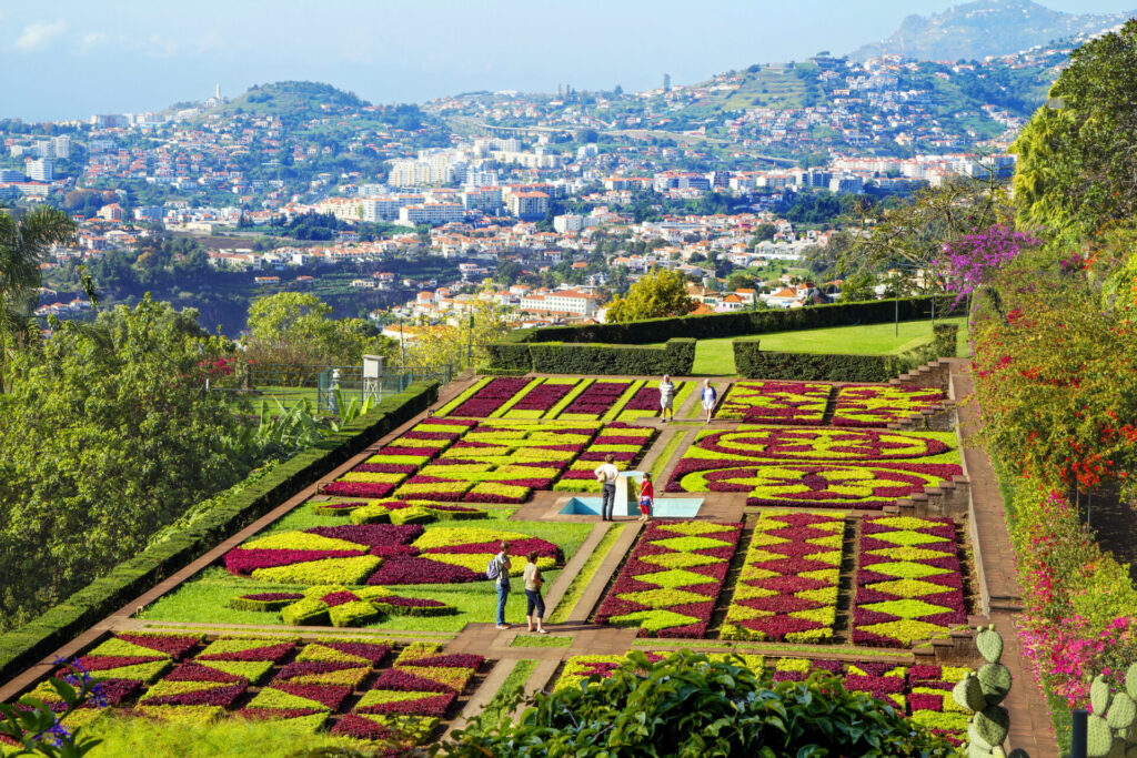 Funchal, Madeira, Portugal, Botanical garden.
