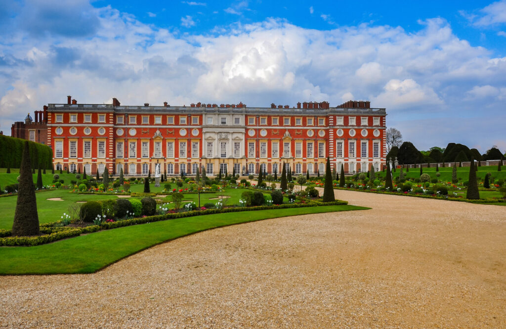 Hampton Court palace in London, UK